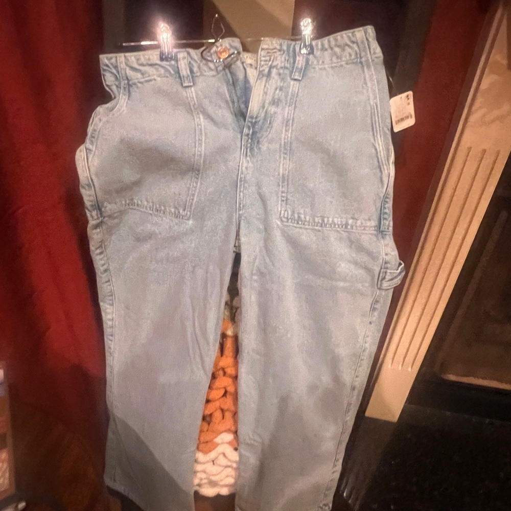 Free People  We The Free Carpenter Women's Cargo Denim